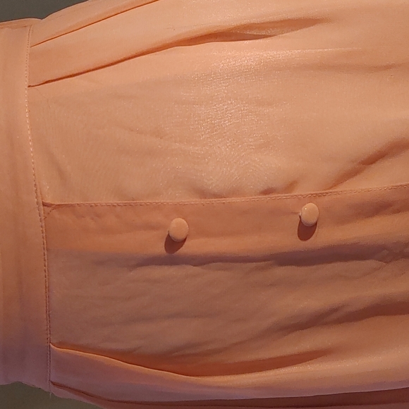 Beautiful Pink Chiffon Skirt Size 27" - Picture 9 of 14